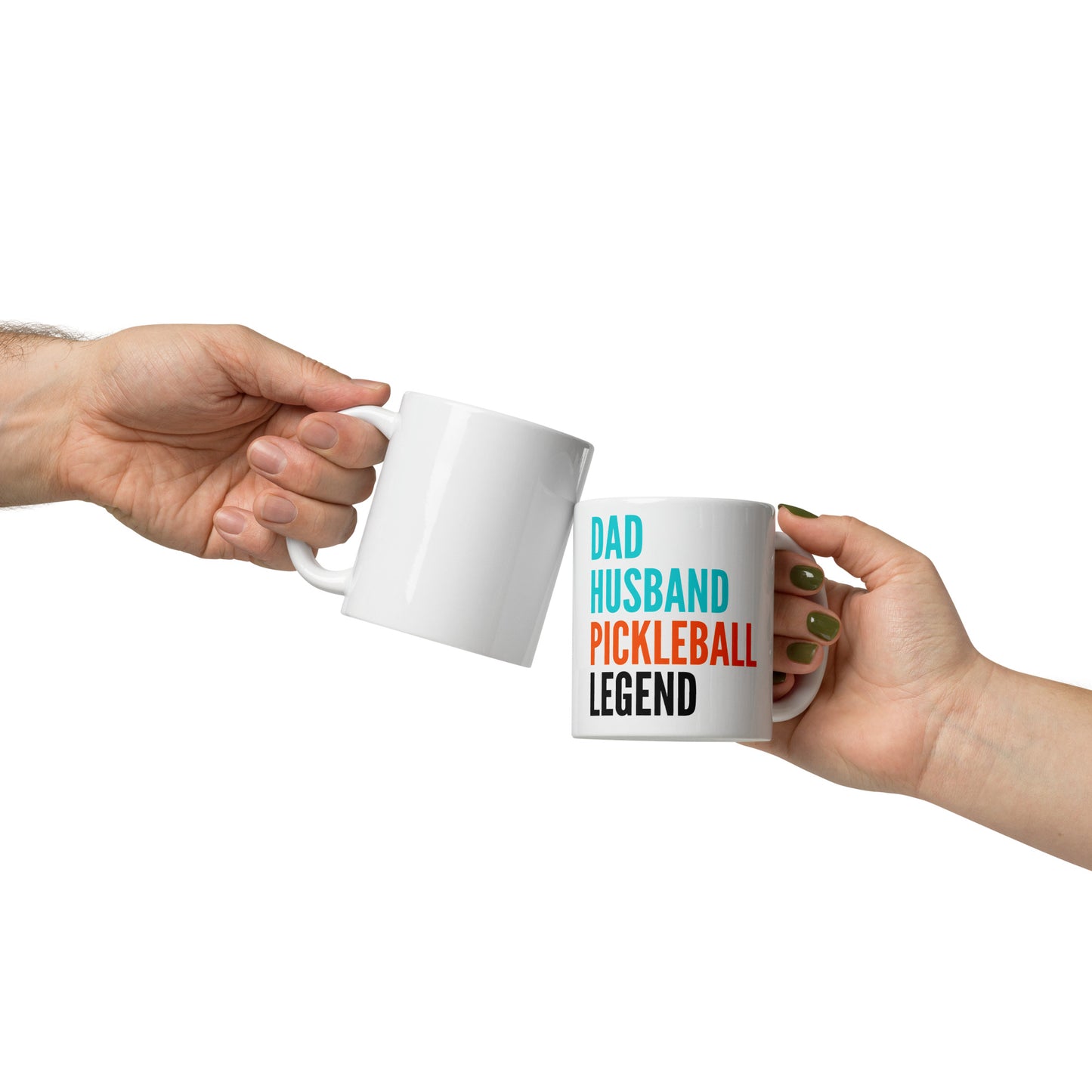 Dad's a Pickleball Legend Mug