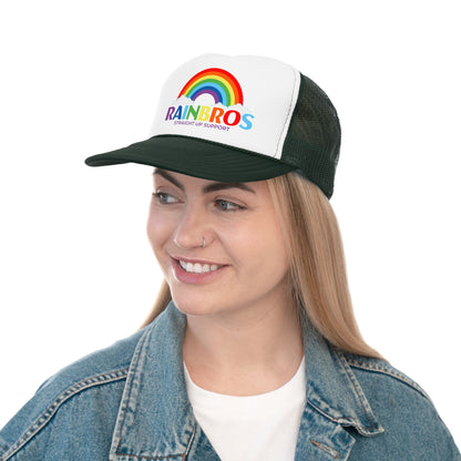 Rainbow Trucker Cap - Straight Up Support