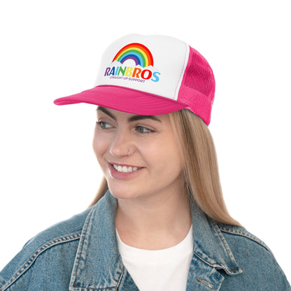 Rainbow Trucker Cap - Straight Up Support