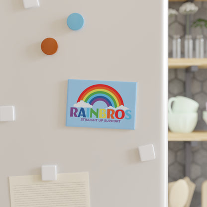 Rainbow Support Button Magnet - Set of 1 & 10 pcs | Perfect for Pride & 2SLGBTQ+ Celebrations