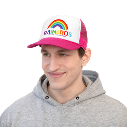 Rainbow Trucker Cap - Straight Up Support