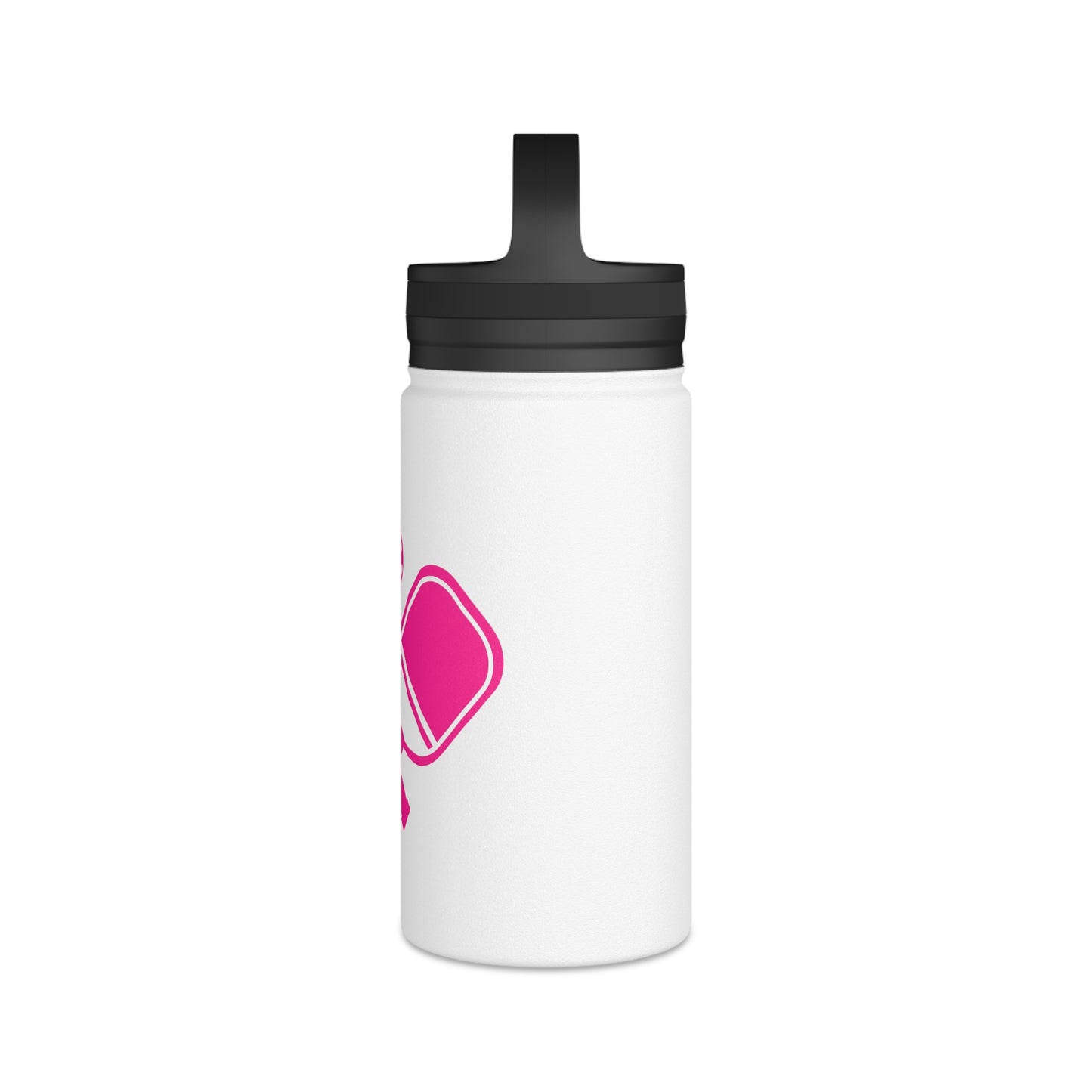 Hydro-Dink Stainless Steel Water Bottle, Handle Lid