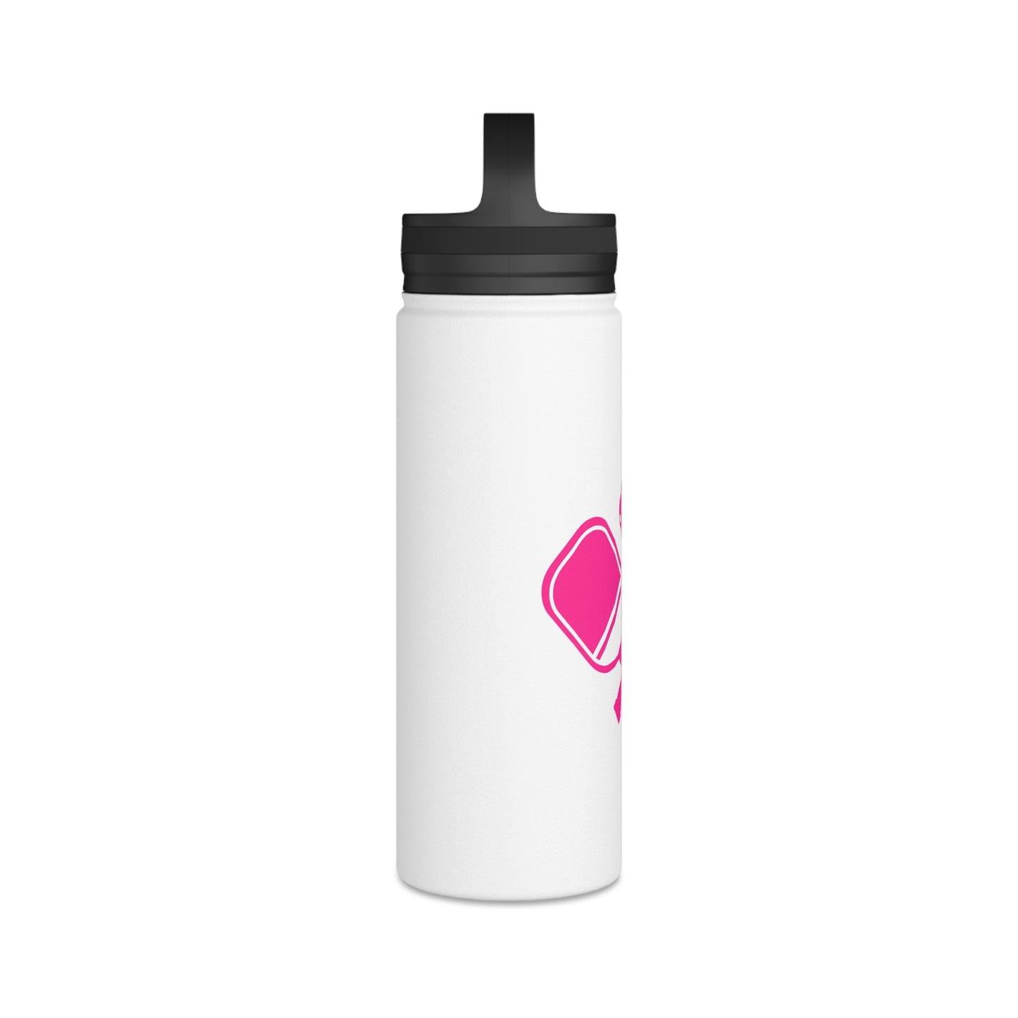 Hydro-Dink Stainless Steel Water Bottle, Handle Lid