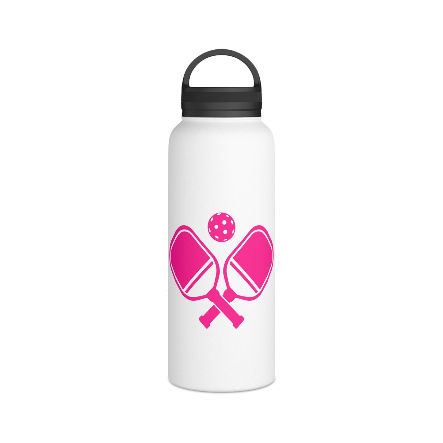 Hydro-Dink Stainless Steel Water Bottle, Handle Lid