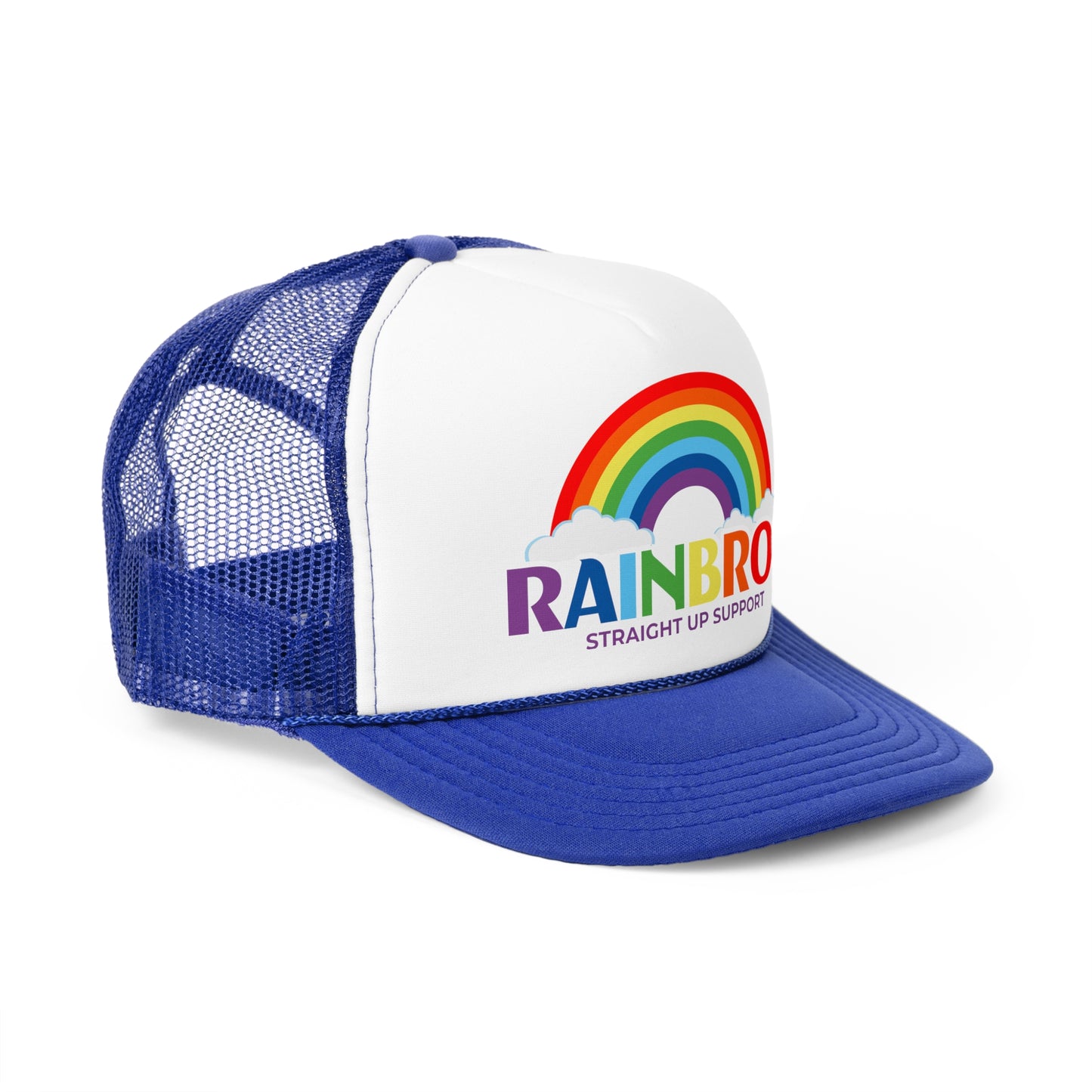 Rainbow Trucker Cap - Straight Up Support