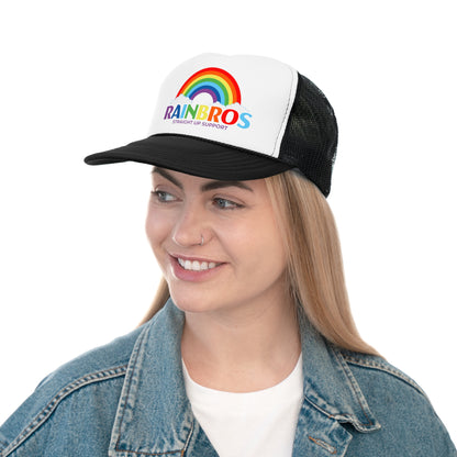 Rainbow Trucker Cap - Straight Up Support