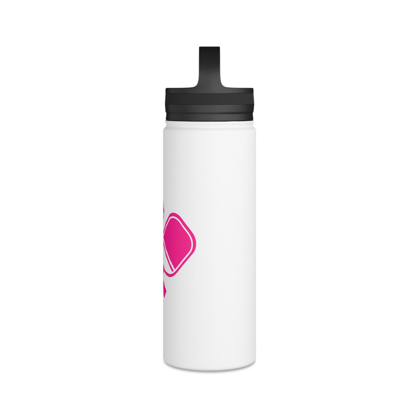 Hydro-Dink Stainless Steel Water Bottle, Handle Lid